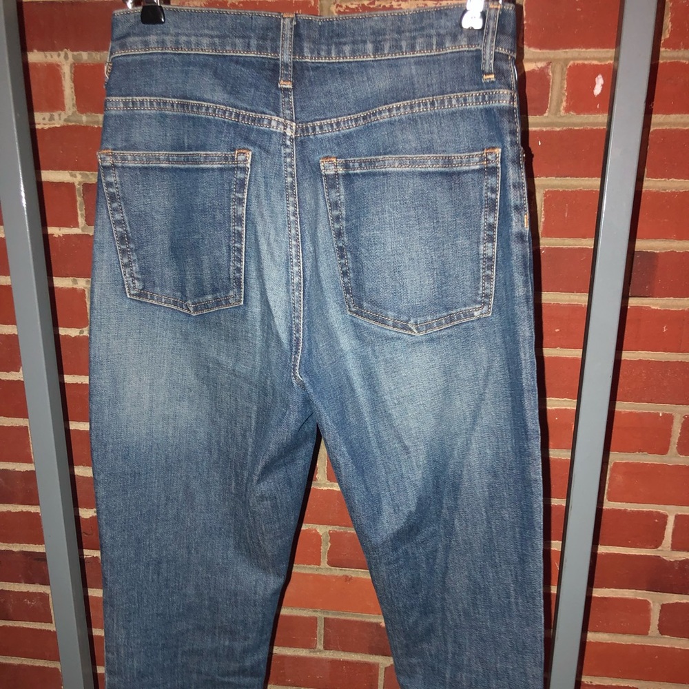 👖 EVERLANE HIGH WAIST STRAIGHT LEG WOMENS REG 26 JEAN - Picture 3 of 5